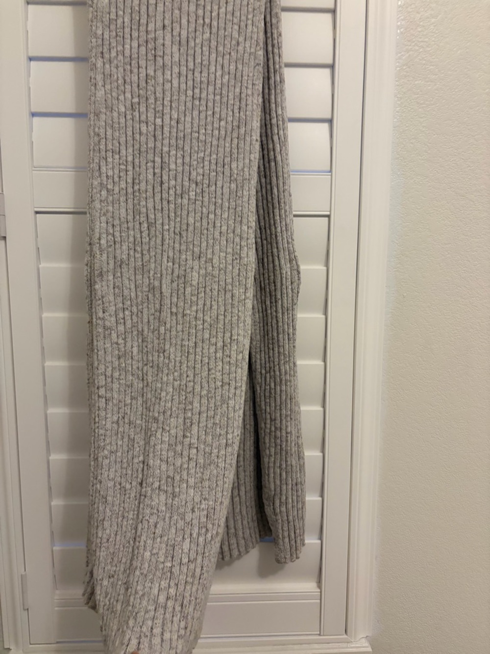 Free People Better Days Sweater Ribbed Midi Skirt with High Side Slit - Picture 6 of 7